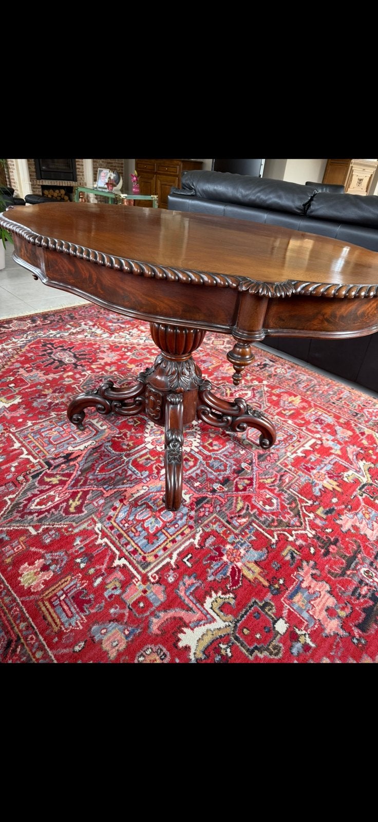 Tafel Napoleon - Victoriaans, Ophalen