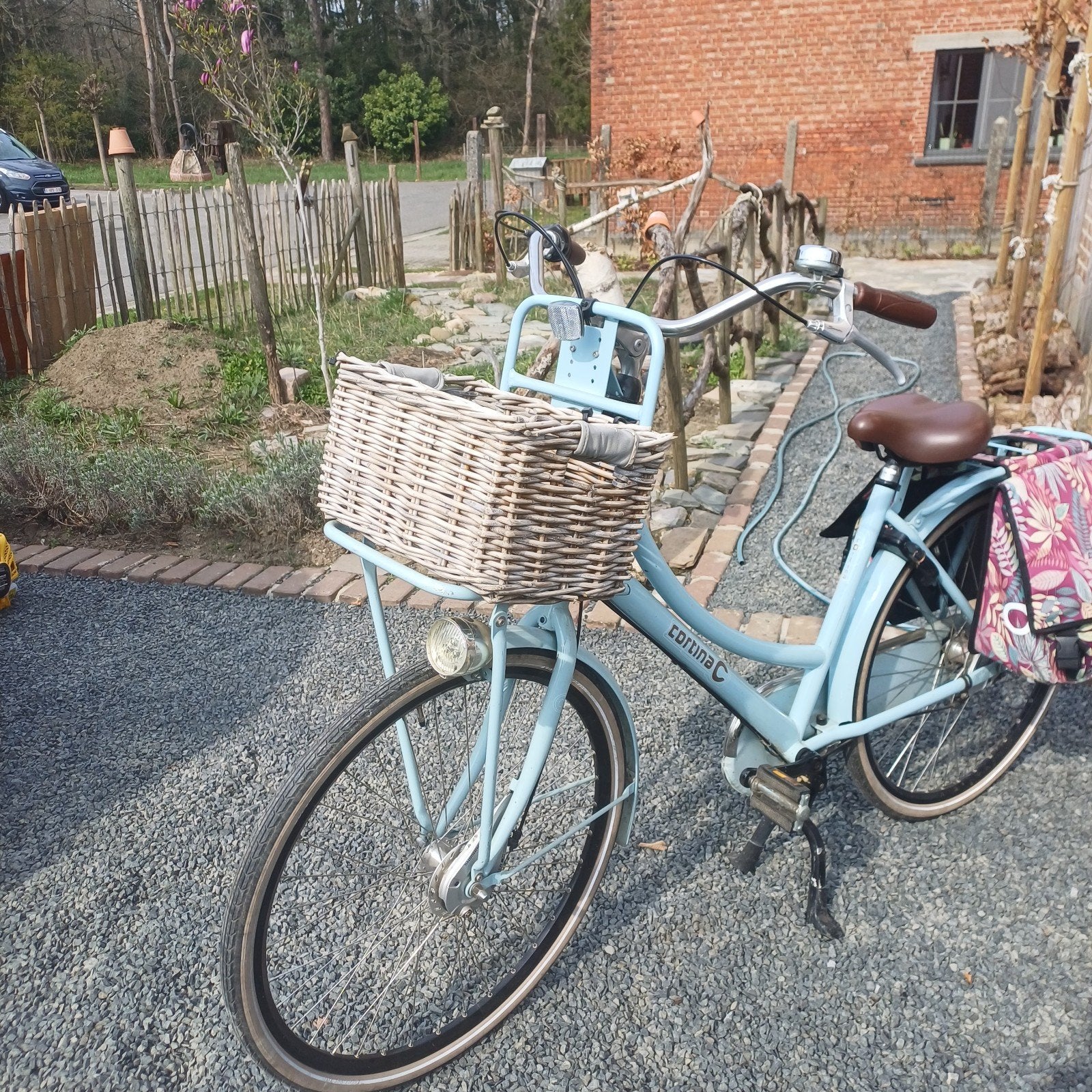 damesfiets cortina, Ophalen, Versnellingen