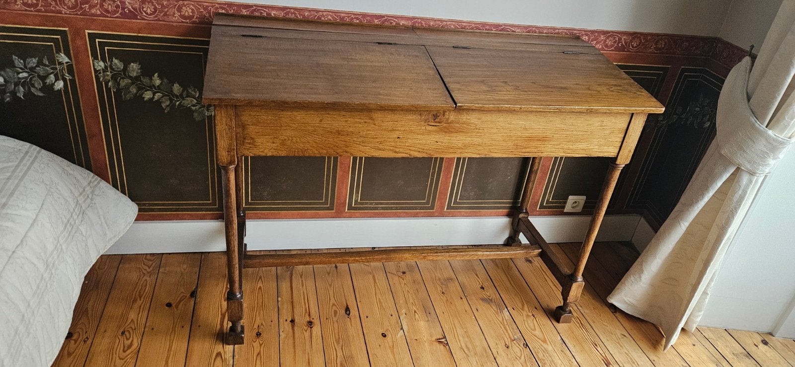 vintage dubbele lessenaar, Ophalen