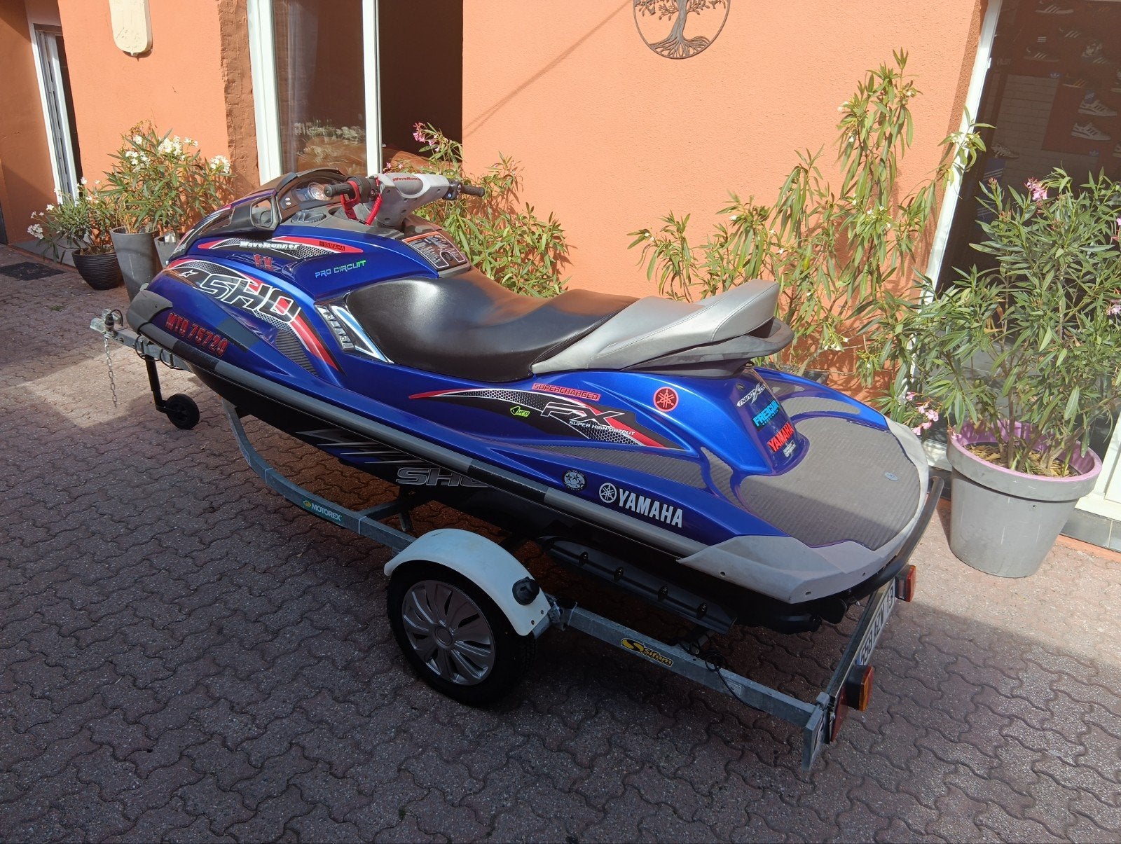 Yamaha waverunner fx sho 210 pk 75 pk jetski, Ophalen, Benzine