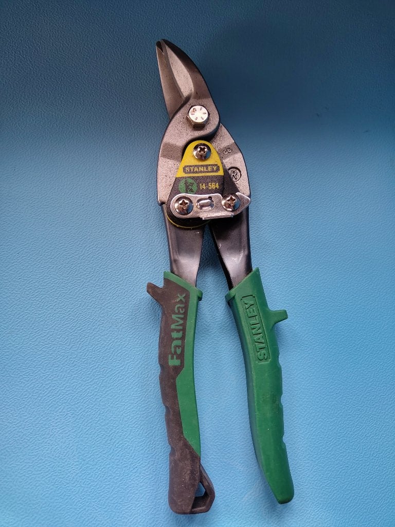 Plaatschaar, Doe-het-zelf en Bouw, Ophalen of Verzenden, Nieuw, Snijgereedschap, Stanley