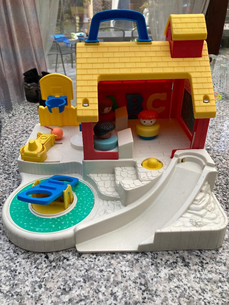 Schooltje van Fisher Price, Kinderen en Baby's, Ophalen of Verzenden, Zo goed als nieuw, Speelset