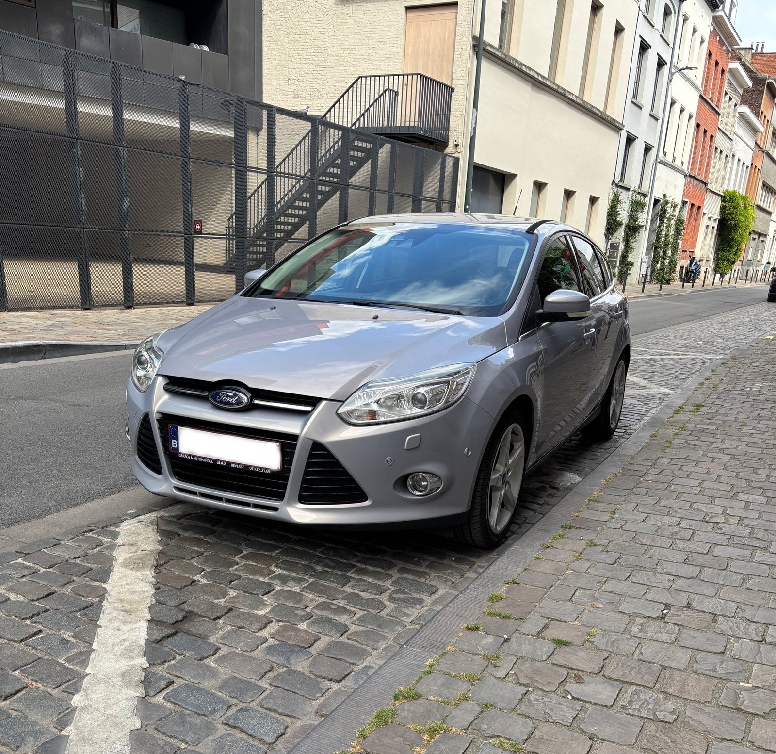 Ford Focus 1.6 EcoBoost Titanium 133.000 km — CT OK, Auto's, Euro 5, Zwart, 4 cilinders, 1600 cc