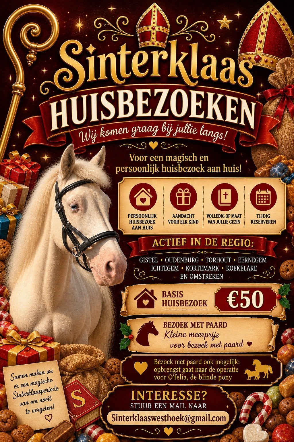 Huis- bedrijfs- en Schoolbezoeken van Sinterklaas, Meerdaags