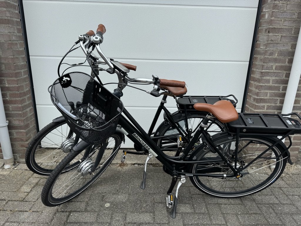 Set Brinckers elektrische fietsen | zeer nette staat, Ophalen, Gebruikt, 50 km per accu of meer, Brinckers