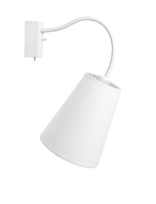 Paire d'appliques murales "Flex Shade White" - Nowodvorski, Enlèvement ou Envoi, Neuf, Tissus, Scandinave / Contemporain