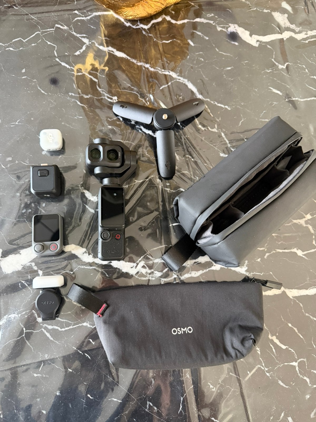 Dji Pocket 4P vlog combo + 2 jaar verzekering + wide filter, Autres marques, Enlèvement ou Envoi, Caméra, Comme neuf