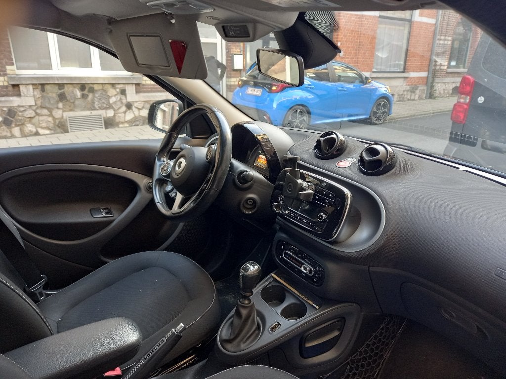 SMART forfour BRABUS passion TURBO, Auto's, 4 zetels, Zwart, 5 deurs, Particulier