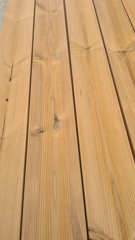 Thermowood Terrasplanken, Ophalen, Hout