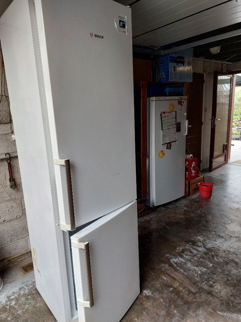 ijskast-diepvries, Classe énergétique A ou plus économe, 160 cm ou plus, Enlèvement, Utilisé