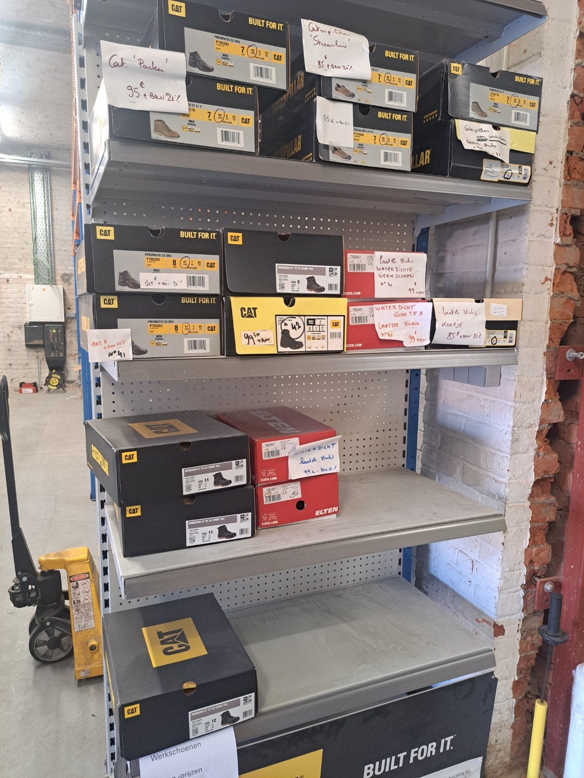 caterpillar werkschoenen laatste stuks, Huis en Inrichting, Ophalen