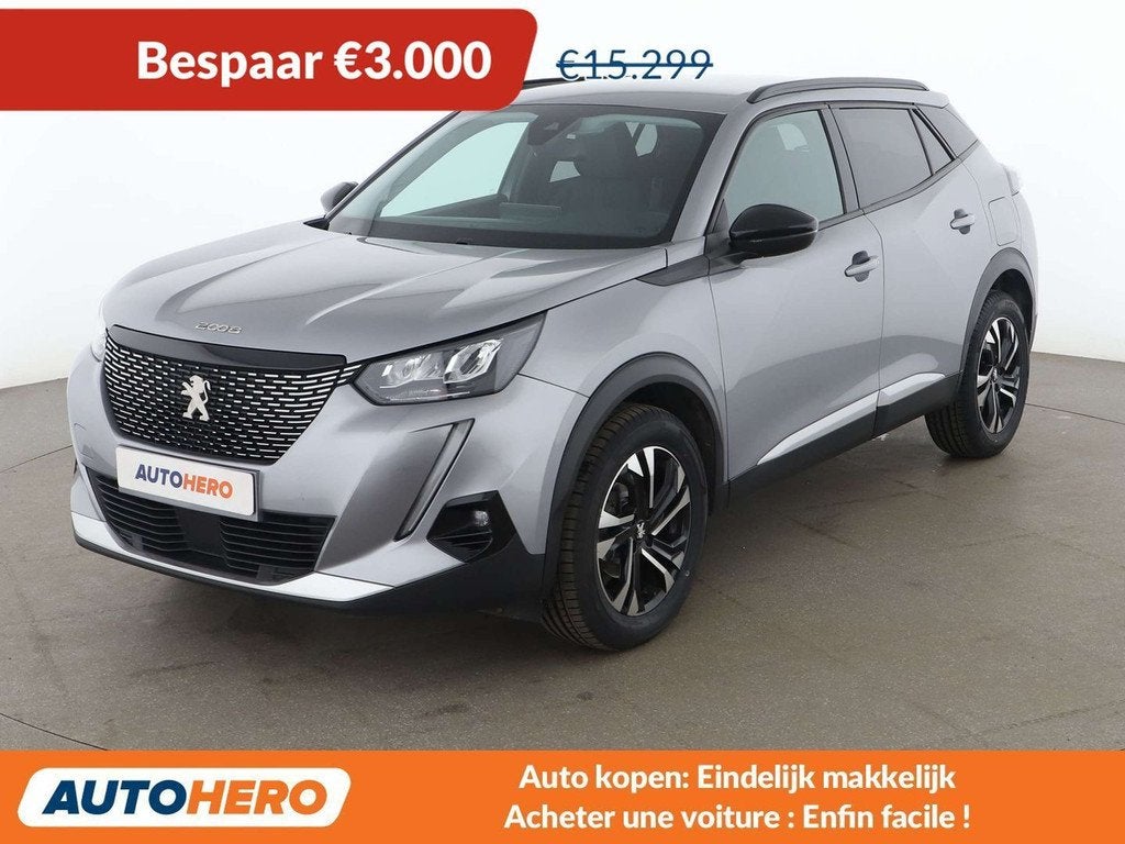 Peugeot 2008 1.2 PureTech Allure Pack (bj 2022), Voorwielaandrijving, 1263 kg, Stof, Gebruikt
