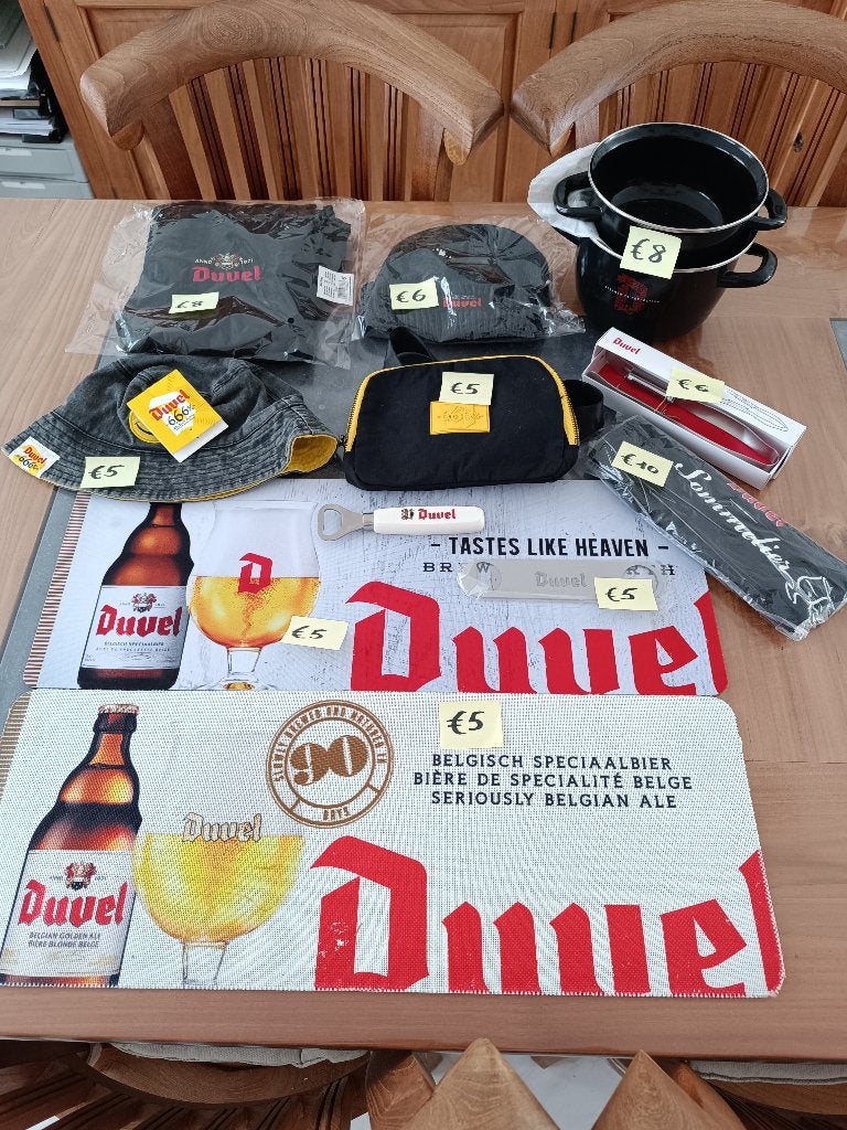 Allerhande splinternieuwe DUVEL spullen, Verzamelen, Ophalen of Verzenden, Nieuw, Overige typen, Duvel