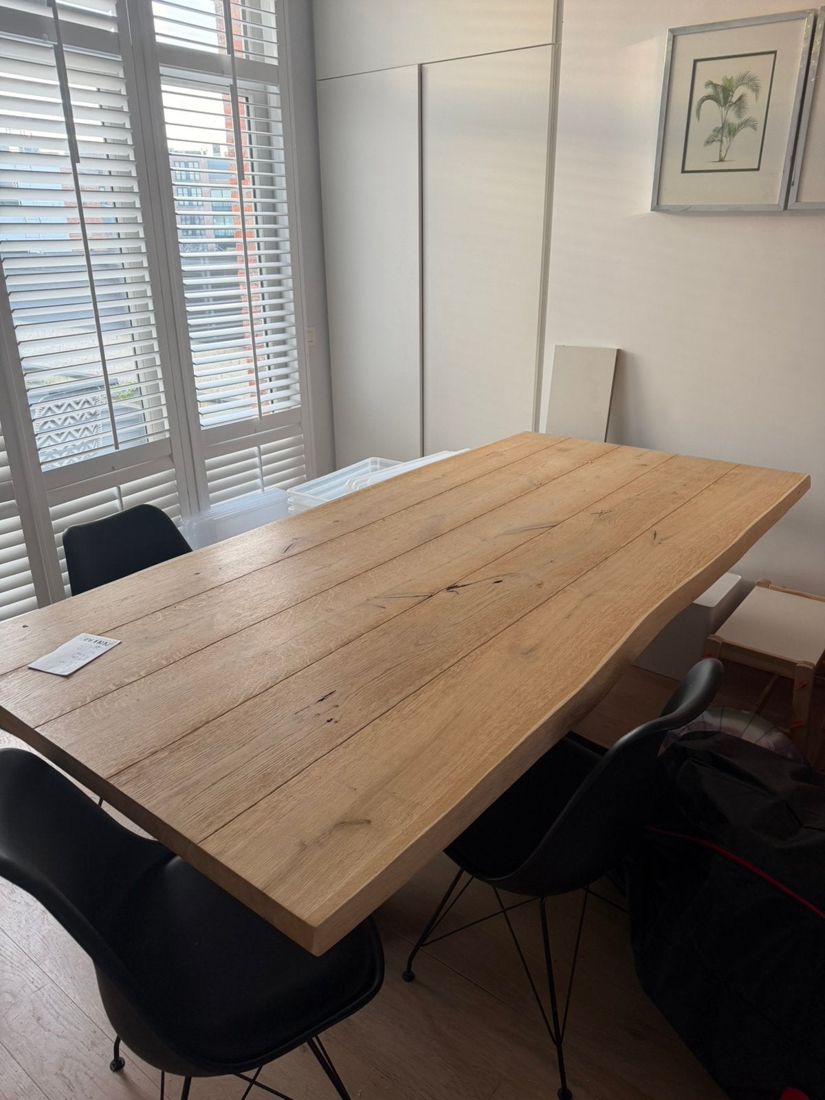 Tafel eiken blad, Ophalen, Zo goed als nieuw