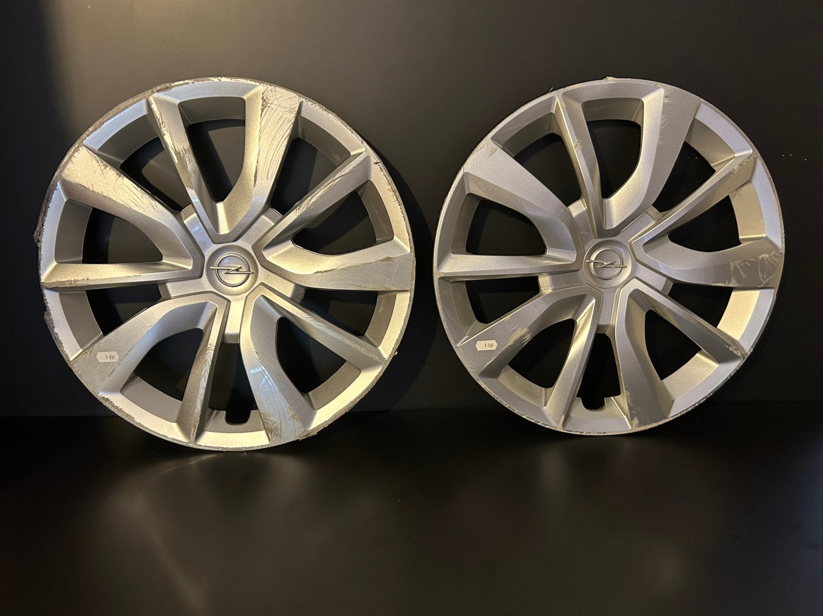 2 enjoliveurs opel corsa combo zafira meriva 16", Enlèvement ou Envoi, Utilisé