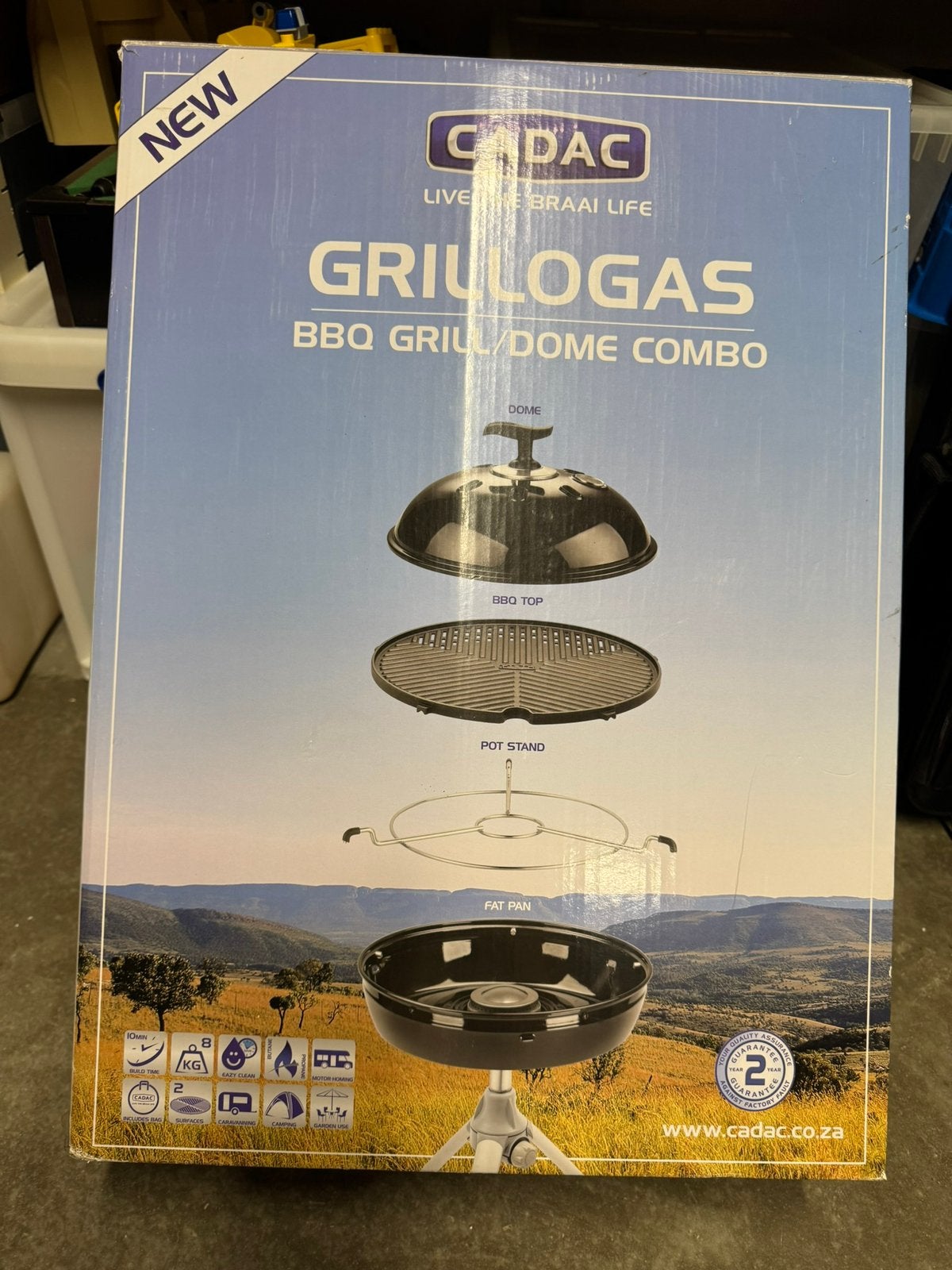 Cadaq gasbarbeque, Ophalen, Zo goed als nieuw