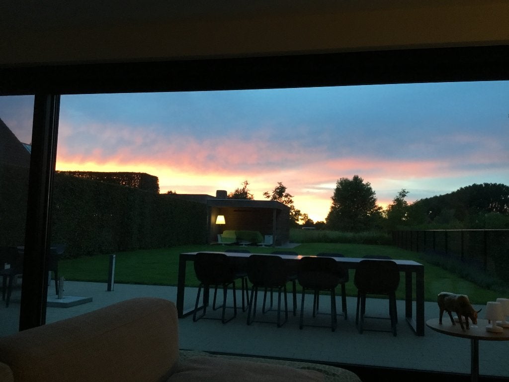 Tuintafel en stoelen, Ophalen, Zo goed als nieuw, Rechthoekig, Metaal