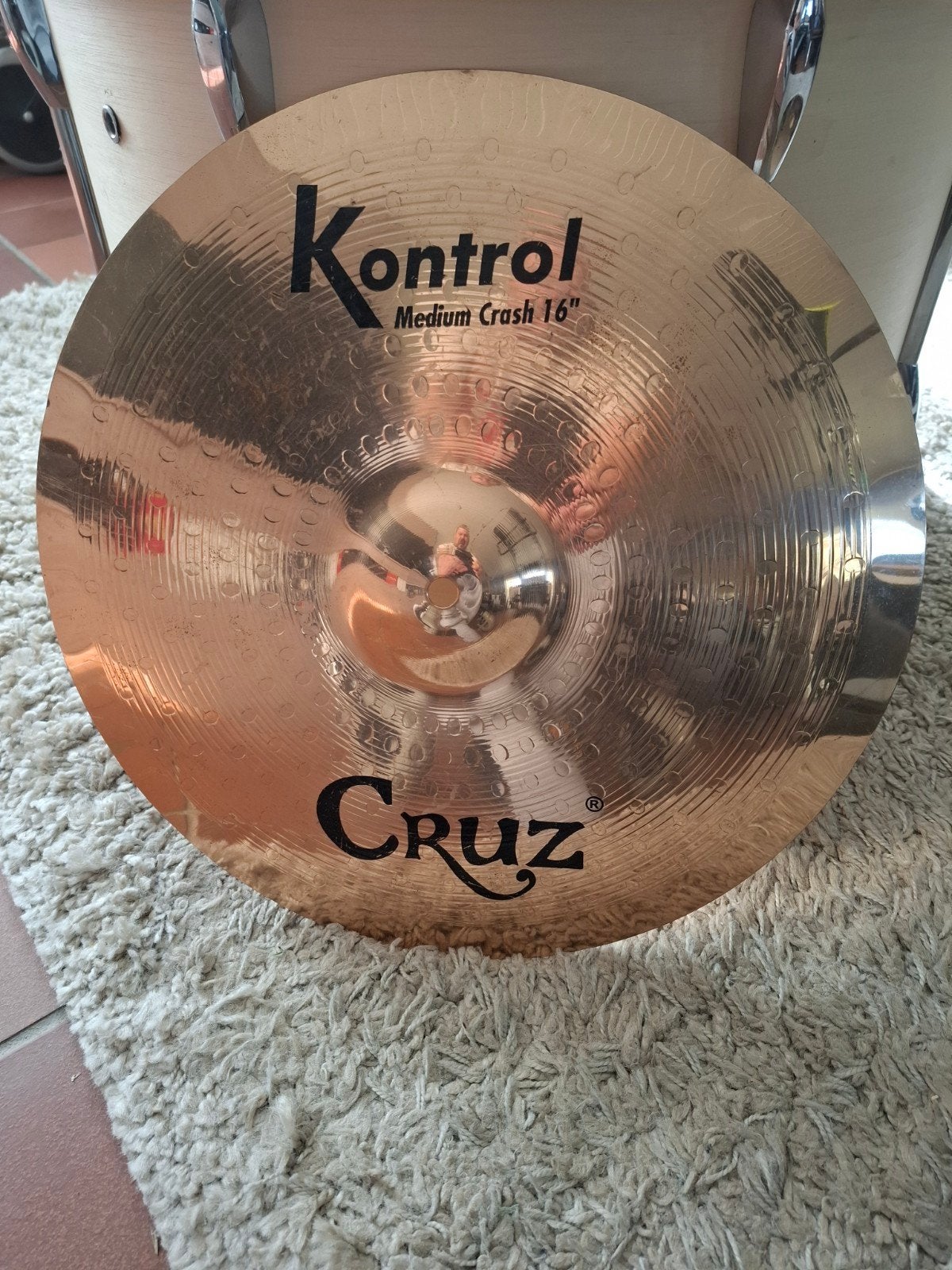 kontrol Cruz cymbalen set voor uw drumstel in zgst, Muziek en Instrumenten, Ophalen of Verzenden, Zo goed als nieuw, Drums of Percussie