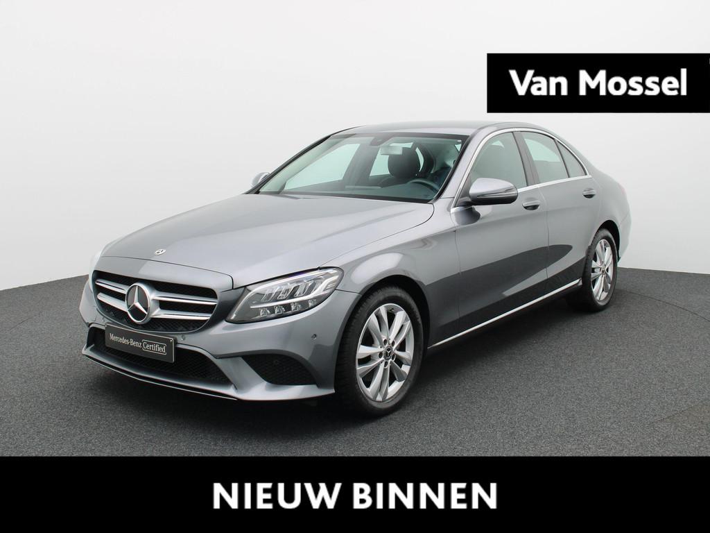 Mercedes-Benz C 200 d Sedan + CAMERA + LED + SENSOREN + 1Y U, Auto's, Automaat, 4 deurs, 4 cilinders, https://public.car-pass.be/vhr/779d86df-fb99-4cfa-a248-4feb0d26cb4a