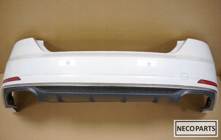 AUDI S5 8W ACHTERBUMPER ORIGINEEL 6xPDC LS9R COUPE CABRIO, Auto-onderdelen, Gebruikt, -, -, Achter