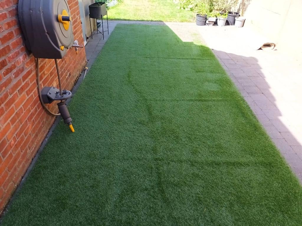 Grasmat, kunstgras, Tuin en Terras, Ophalen, Zo goed als nieuw, 10 tot 20 m², Kunstgras