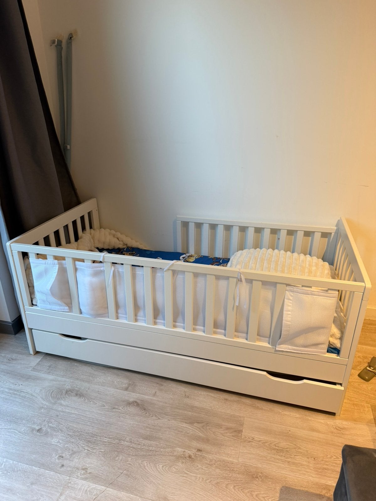 Kinderbedje, Enlèvement, Comme neuf, Sommier à lattes