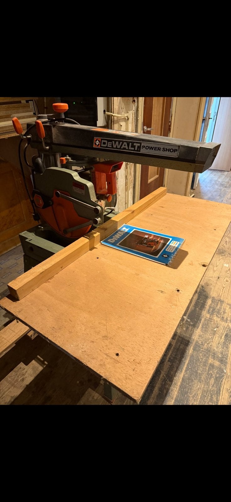 DeWalt Power Shop radiale armzaag, Ophalen, Zo goed als nieuw