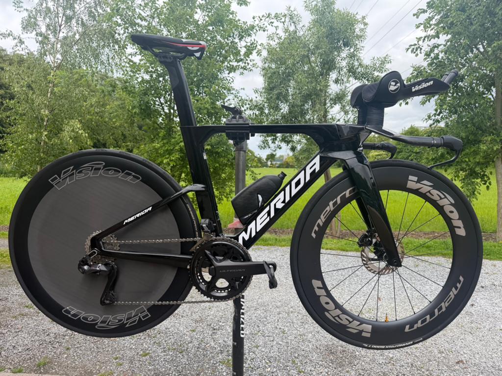 Merida Time Warp TT NIEUW !!, Ophalen, Zo goed als nieuw, Carbon