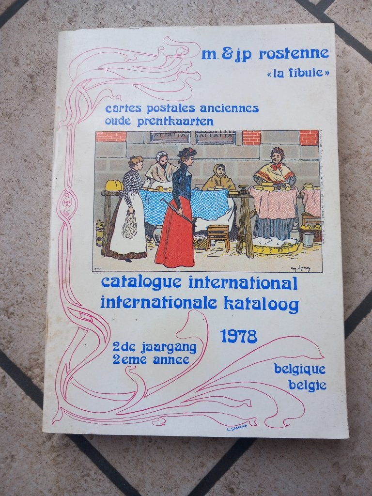 Internationale kataloog | Oude prentkaarten | La Fibule, Verzamelen, Ophalen of Verzenden