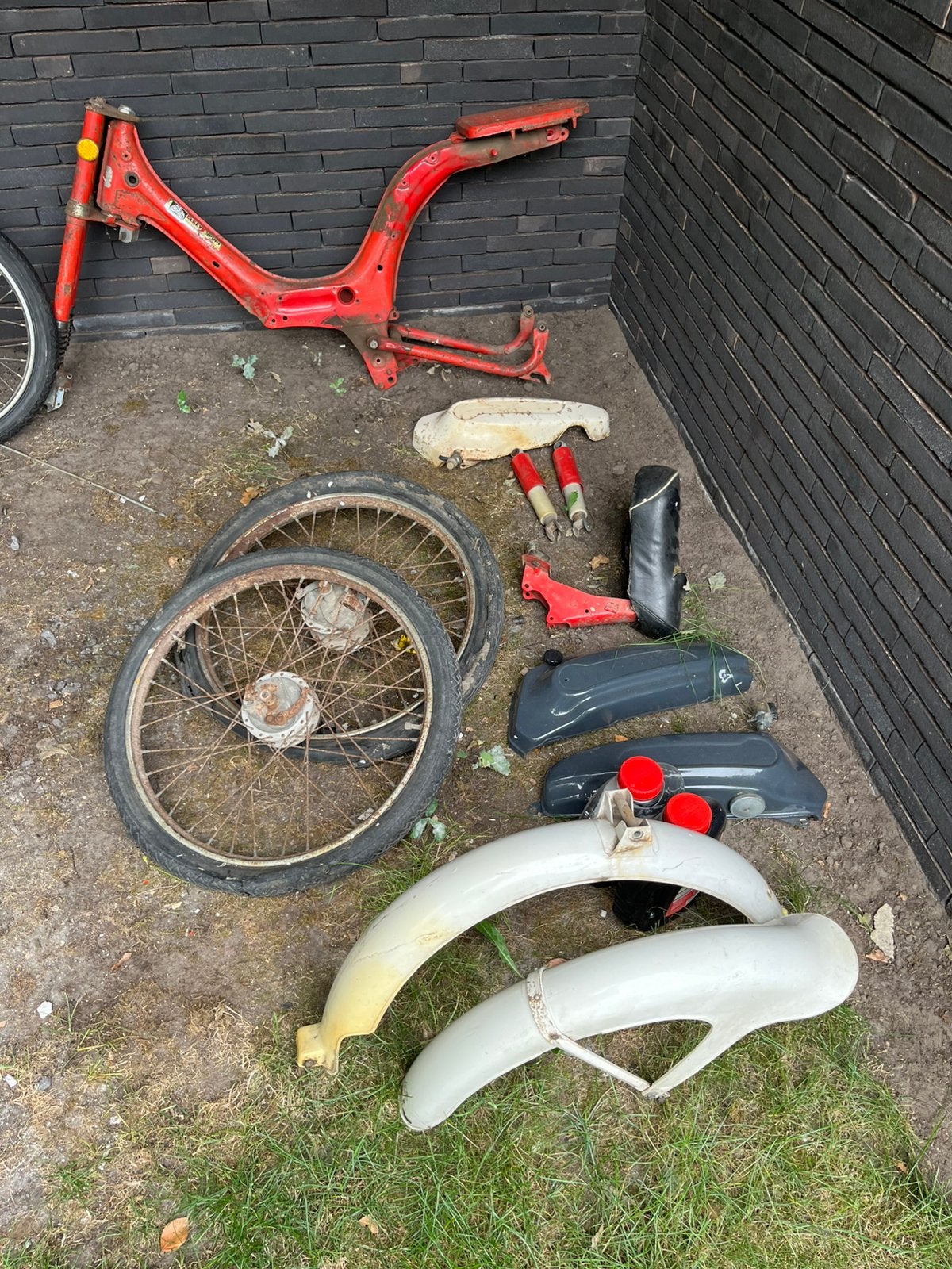 Onderdelen honda pc50, Vélos & Vélomoteurs, Pièces de cyclomoteur | Oldtimers & Ancêtres, Enlèvement, Comme neuf
