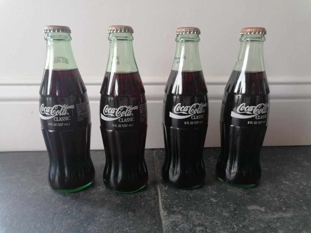 Retro Coca-Cola flesjes, Verzamelen, Ophalen of Verzenden