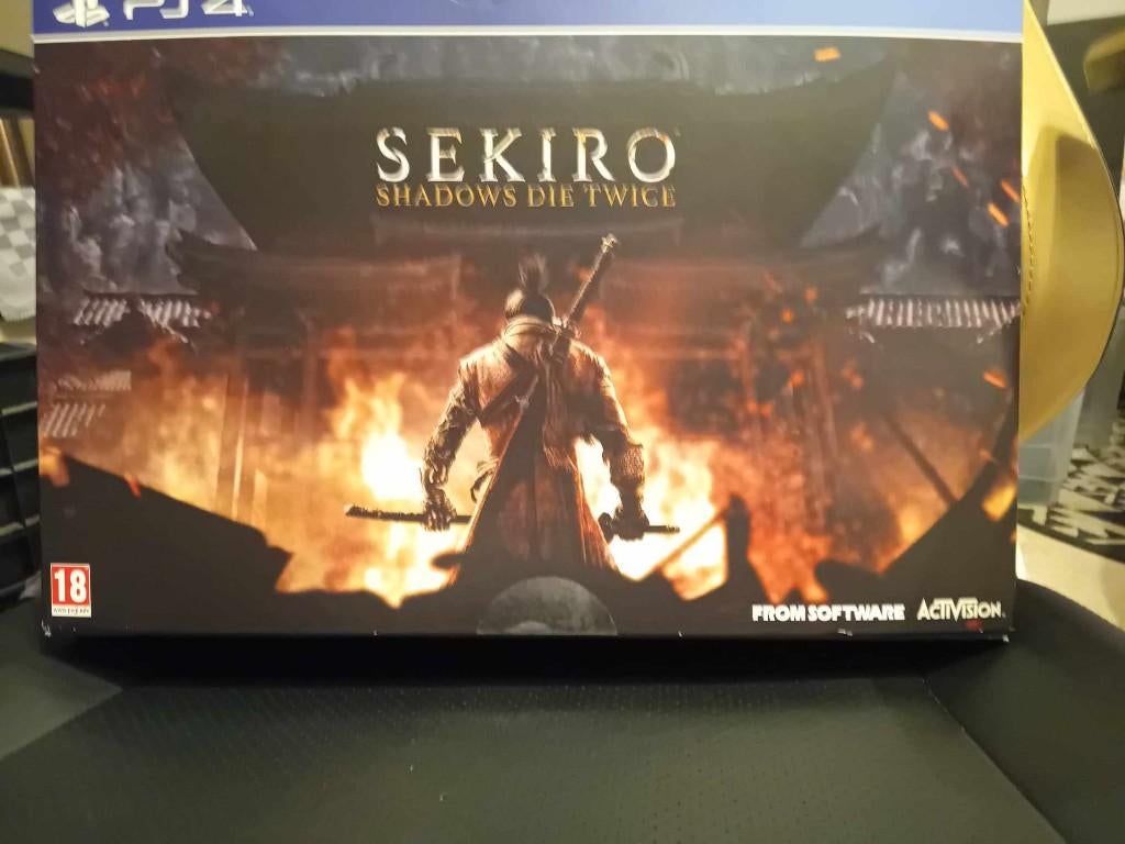 Sekiro collectors Edition voor Ps4 / Ps5, 1 joueur, Jeu de rôle (Role Playing Game), Comme neuf, À partir de 16 ans