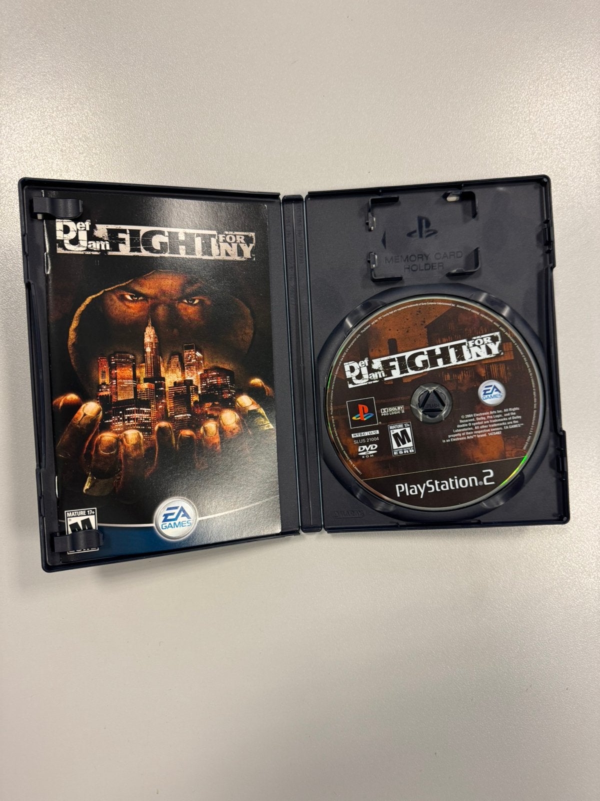 Def Jam Fight for NY PS2 NTSC Compleet (Black Label), Enlèvement ou Envoi, Utilisé, Combat