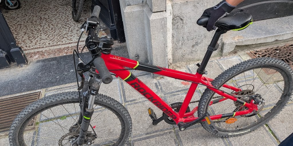 VTT Enfant Decathlon - Rockrider ST 900 24 Pouces (9-12 ans), Vélos & Vélomoteurs, Autres marques, Enlèvement, Utilisé, Moins de 45 cm