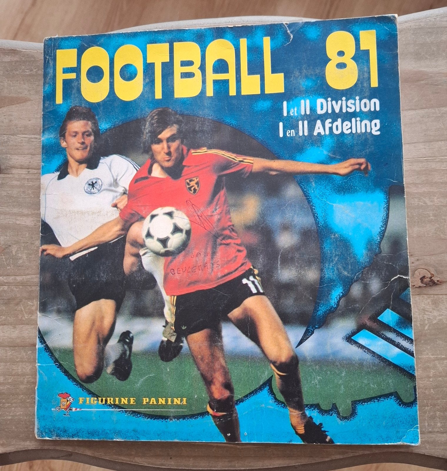 panini album complet football belge 1981 belgium foot, Enlèvement ou Envoi