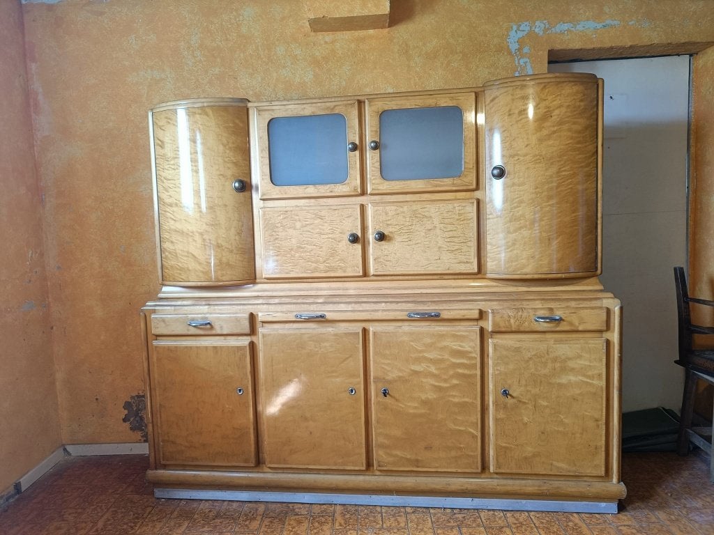 Armoire vintage du milieu du siècle, 25 à 50 cm, Avec tablette(s), Vintage Mid Century, 150 à 200 cm
