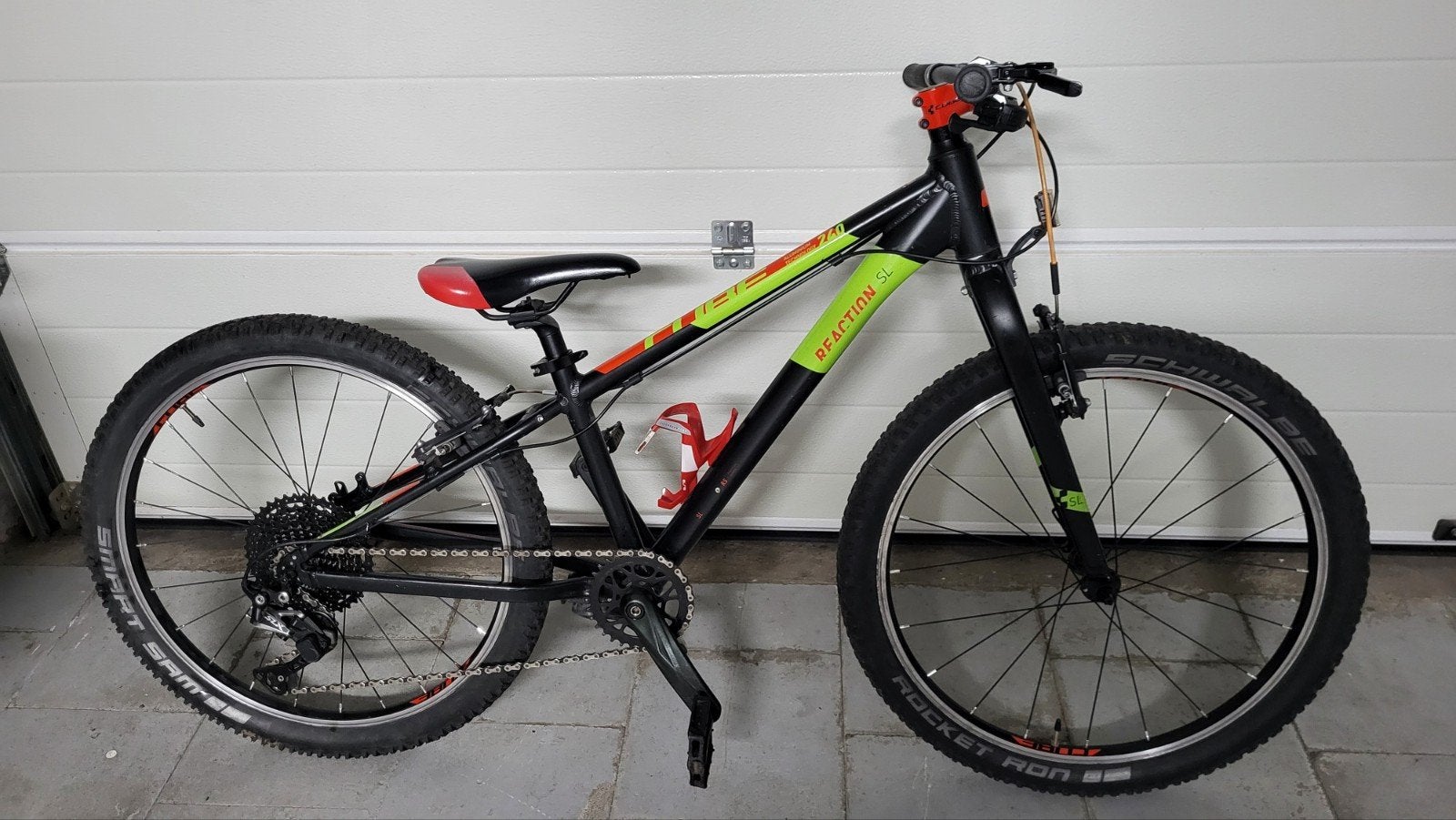 cube reaction SL 24inch mtb, Ophalen, 24 inch of meer, Gebruikt, Velgrem