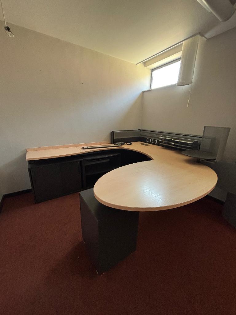 Bureau, Ophalen, Gebruikt, Scheidingswand, Hout