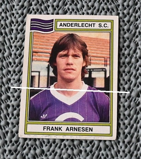 Panini Football 84 RSC Anderlecht Frank Arnesen, Collections, Envoi, Comme neuf, Affiche, Image ou Autocollant