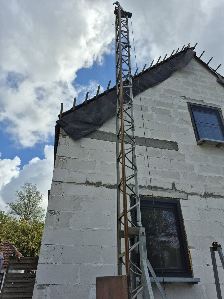 Bouwlift, Enlèvement, Utilisé, Ascenseur de chantier