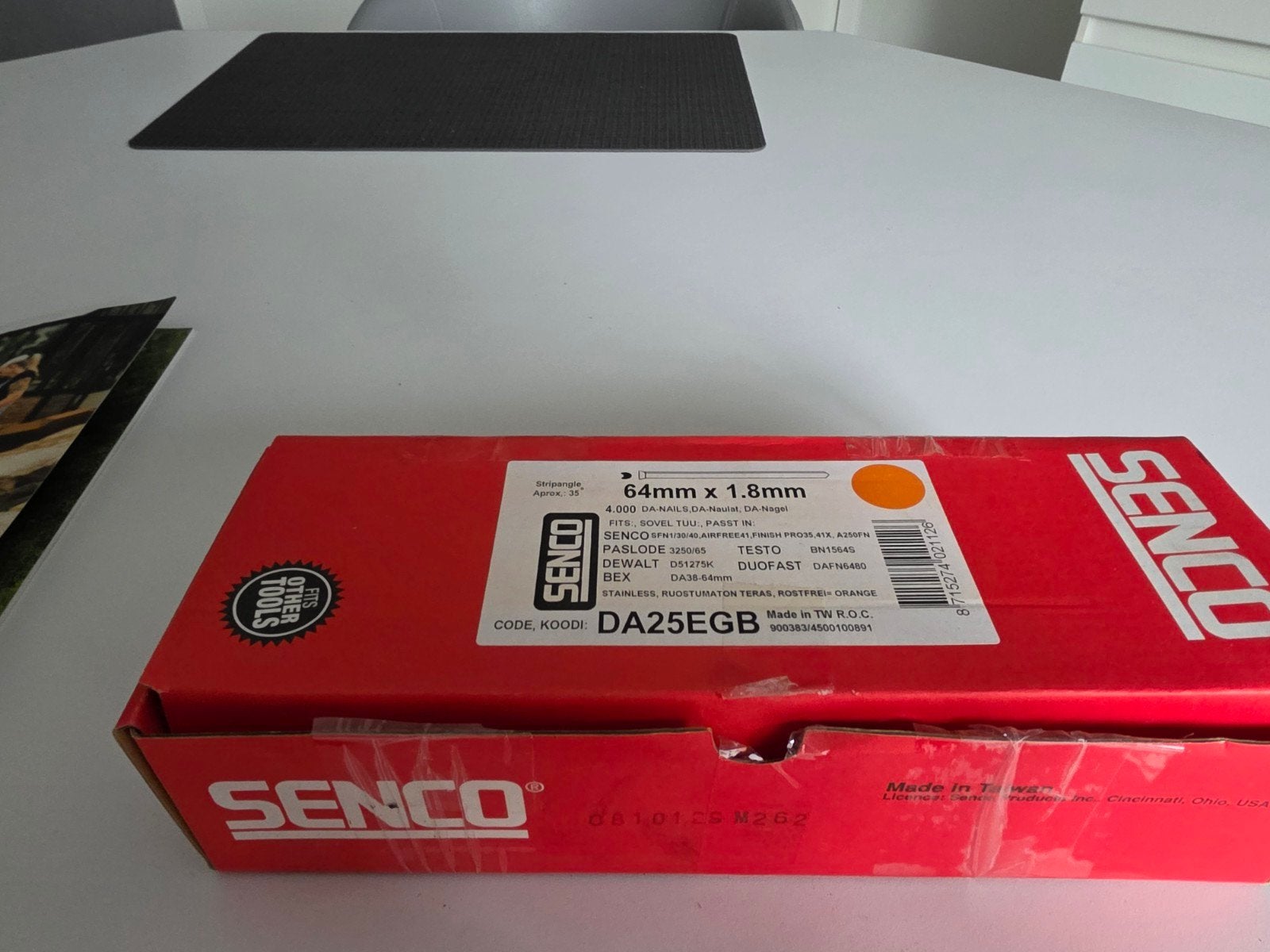 senso nietnagels inox 64 x1,8, Ophalen, Nieuw