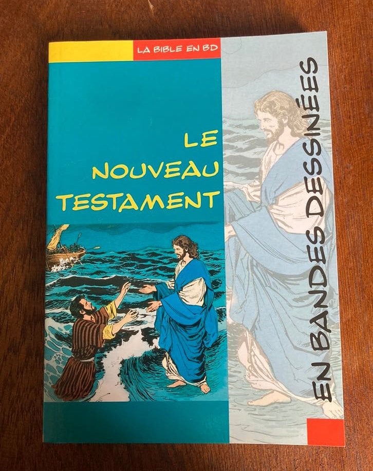 "Le Nouveau Testament" en bandes dessinées, Livres, Enlèvement ou Envoi, Comme neuf, Christianisme | Catholique