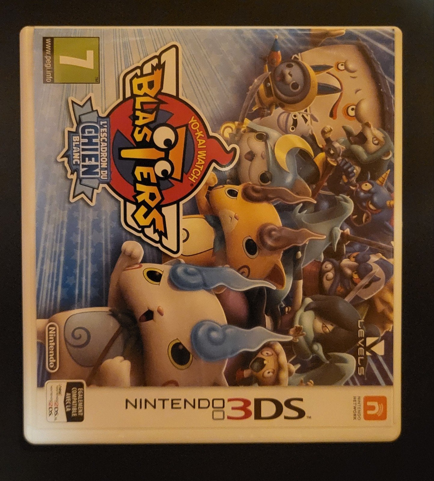 Yokai Watch Blaster - White Dog Squadron, Gekoppelde computers, 1 speler, Zo goed als nieuw, Vanaf 7 jaar