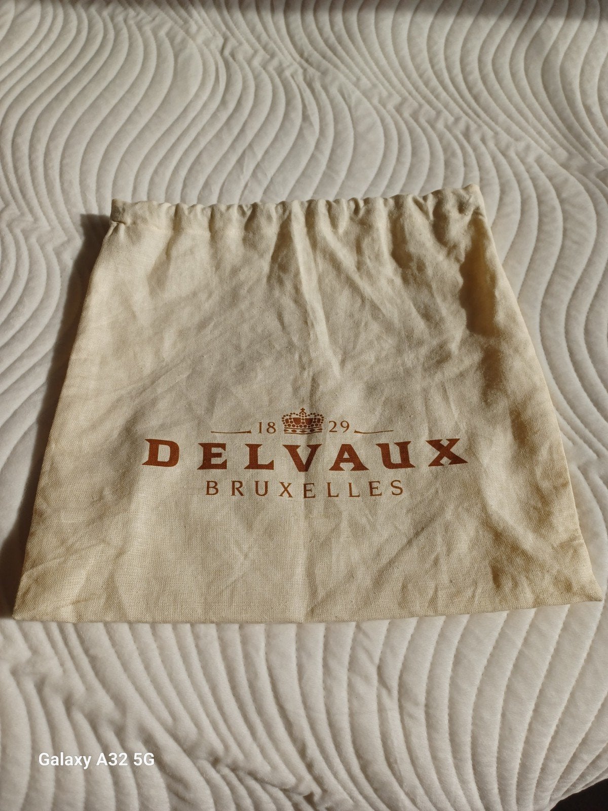 DELVAUX Housse MM pour sac siglée, Envoi, Autres couleurs