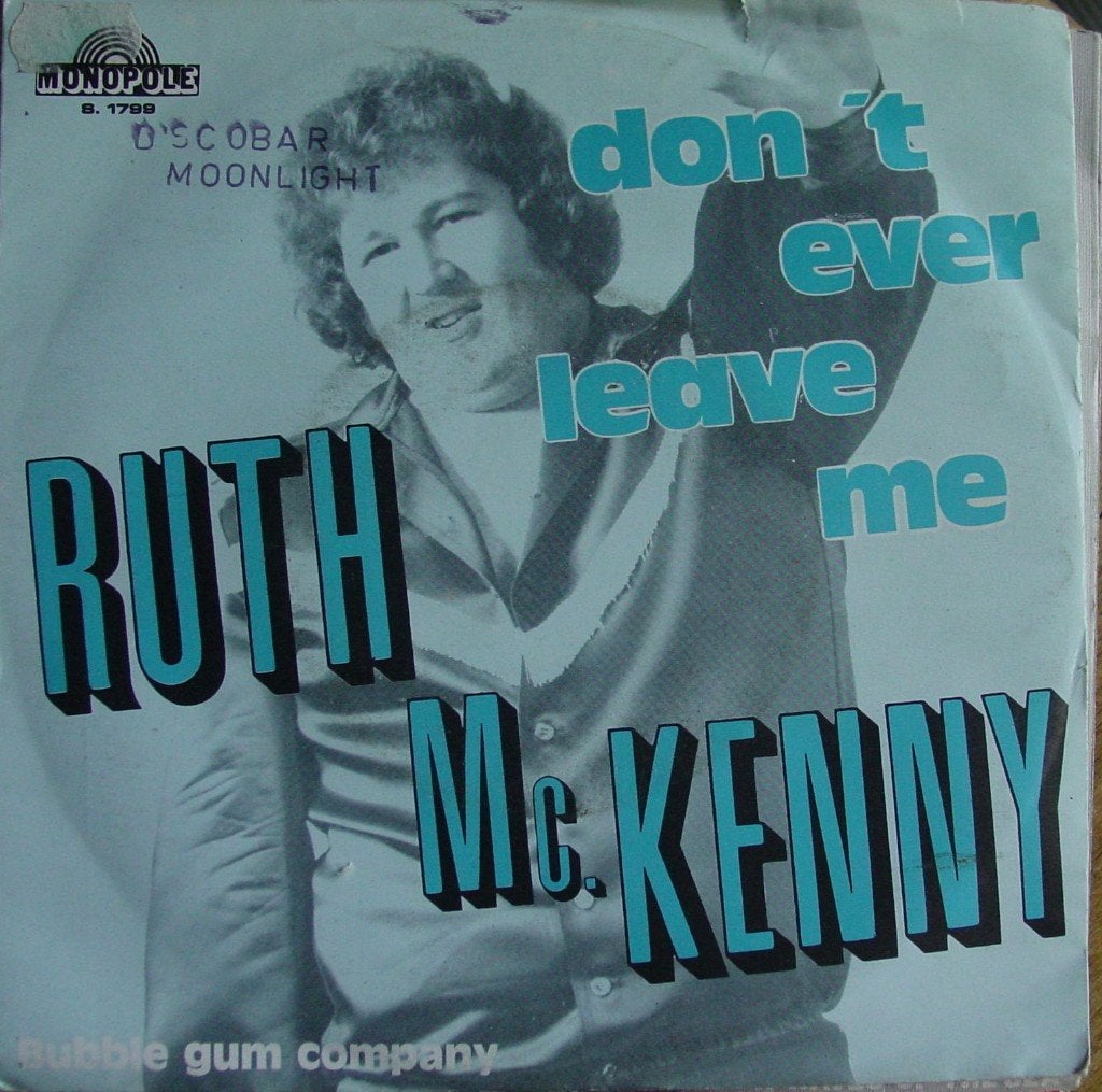 45T 7INCH VINYL SINGLE RUTH MCKENNY -MONOPOLE-, Cd's en Dvd's, Vinyl Singles, Ophalen of Verzenden