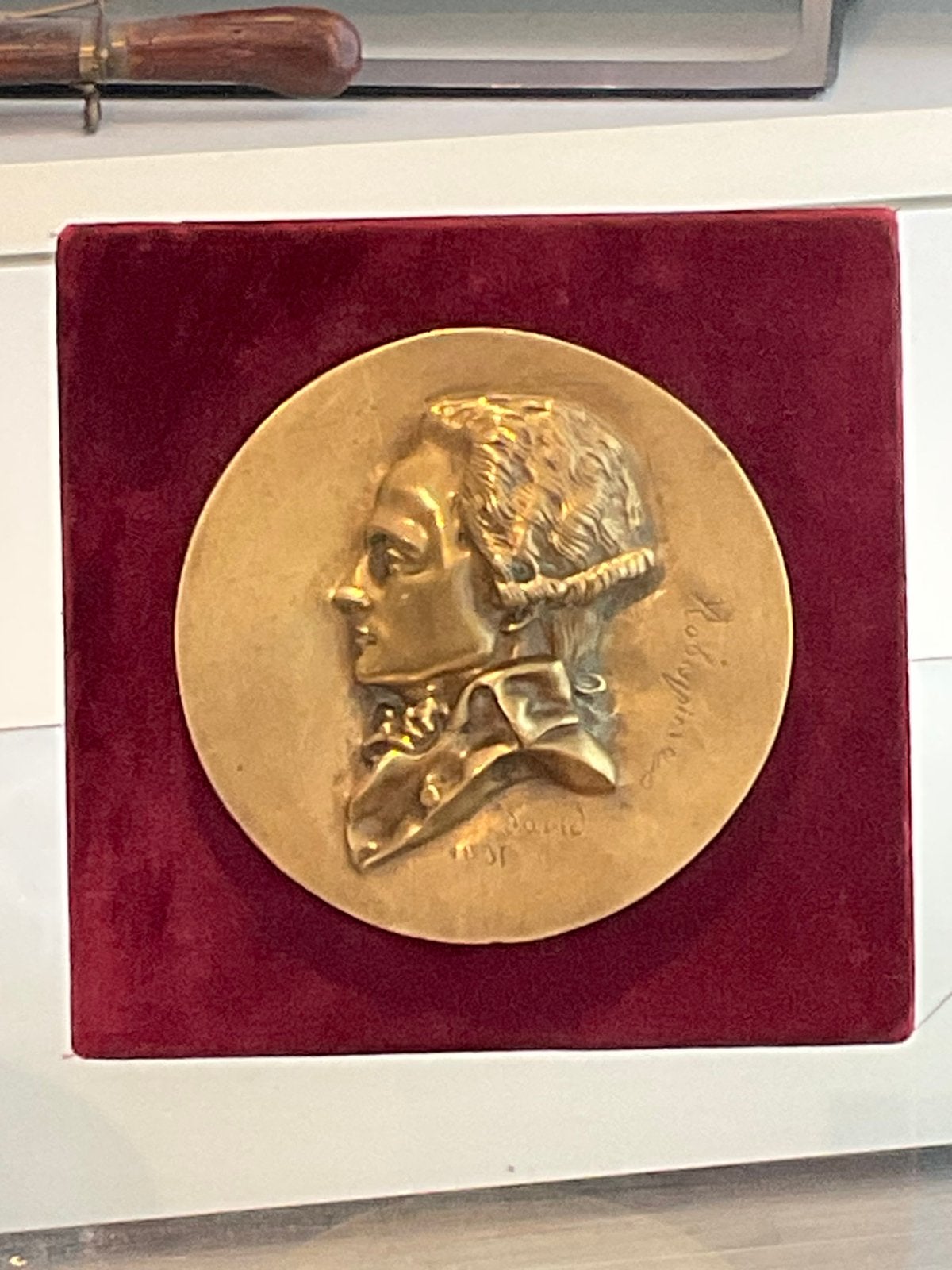 Robespierre door David d’Angers, Ophalen of Verzenden, Brons