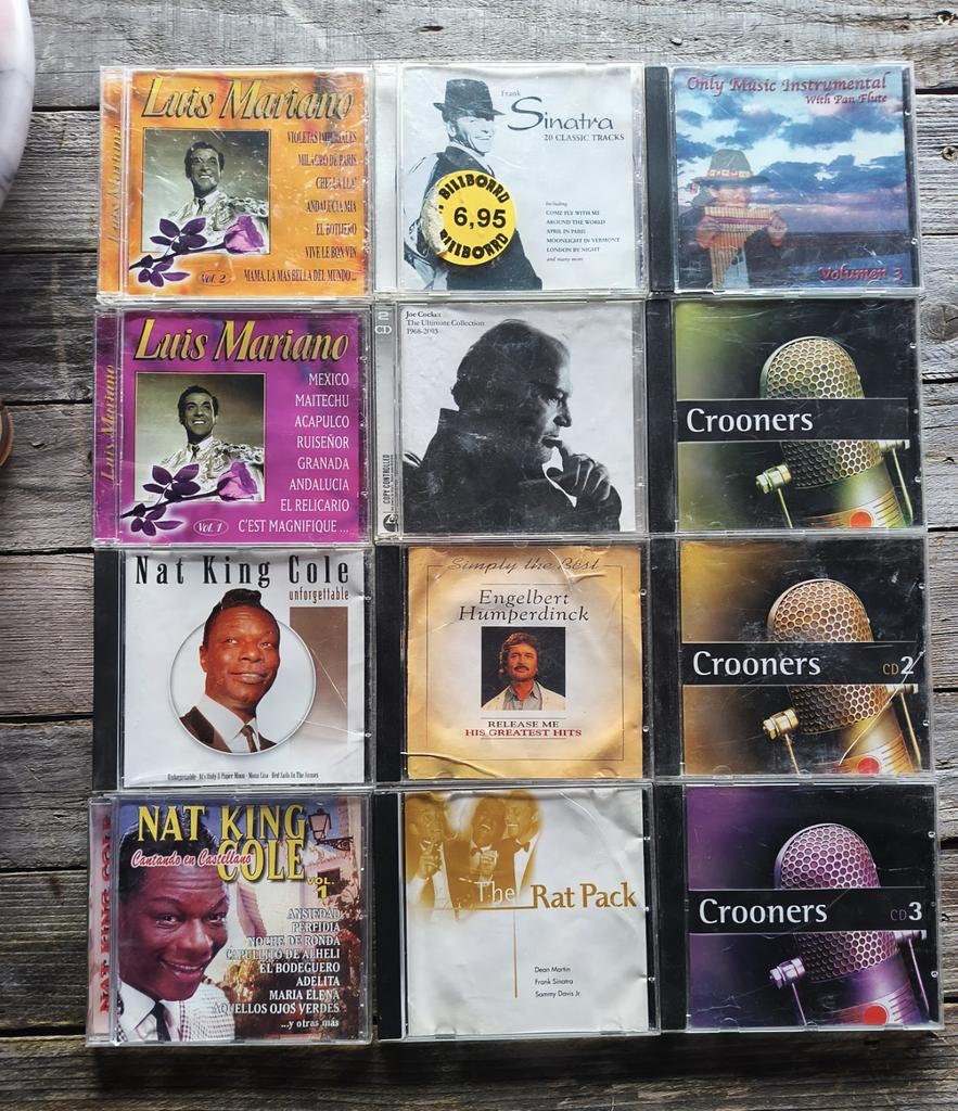 CD collectie (18 stuks) – o.a. Frank Sinatra, Alicia Keys, S, Ophalen of Verzenden, Gebruikt, Pop