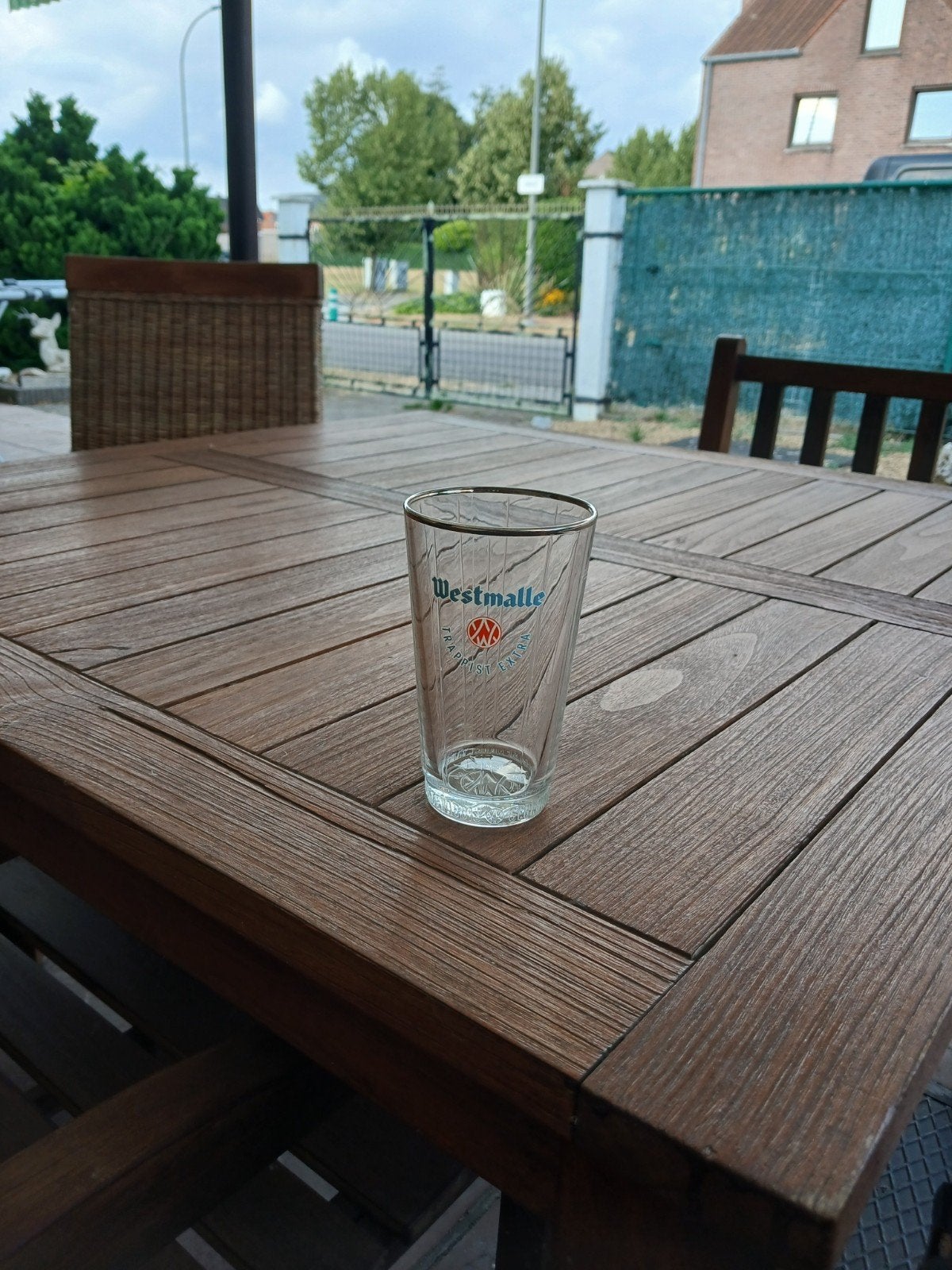 gelazen westmalle, Ophalen