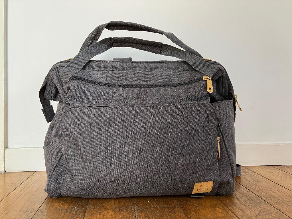 Sac à langer jumeaux Lassig, Kinderen en Baby's, Luiertassen, Ophalen, Zo goed als nieuw, Rugzak