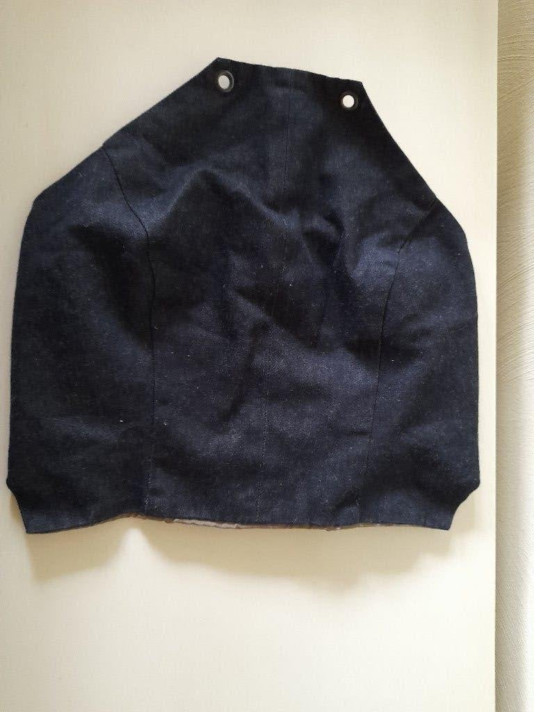 Vintage denim bustier top Fred Sun - maat 36, Fred Sun Paris, Bruin, Ophalen of Verzenden, Zo goed als nieuw
